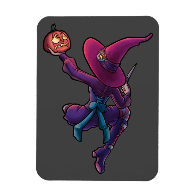 Magnet Flexible Petit Citrouille (Vertical)