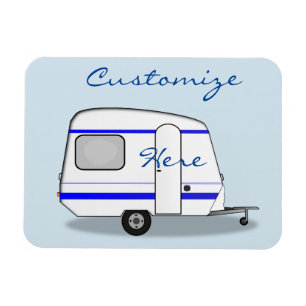 Magnet Flexible Petite maison caravane simplifiée Thunder_Cove