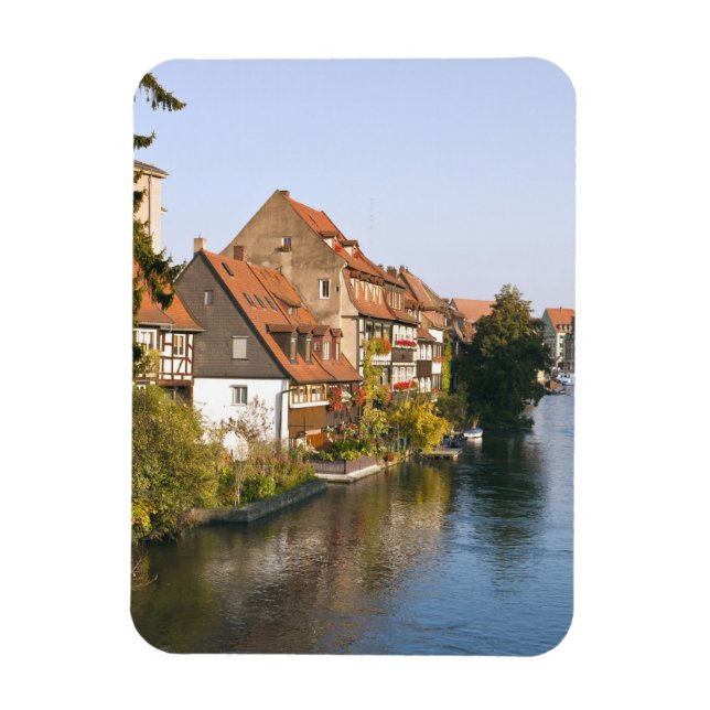 Magnet Flexible Petite Venise (Klein Venedig) et rivière Regnitz (Vertical)