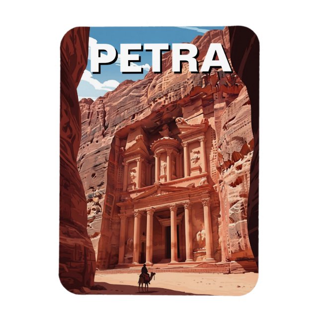 Magnet Flexible Petra Jordan Travel (Vertical)