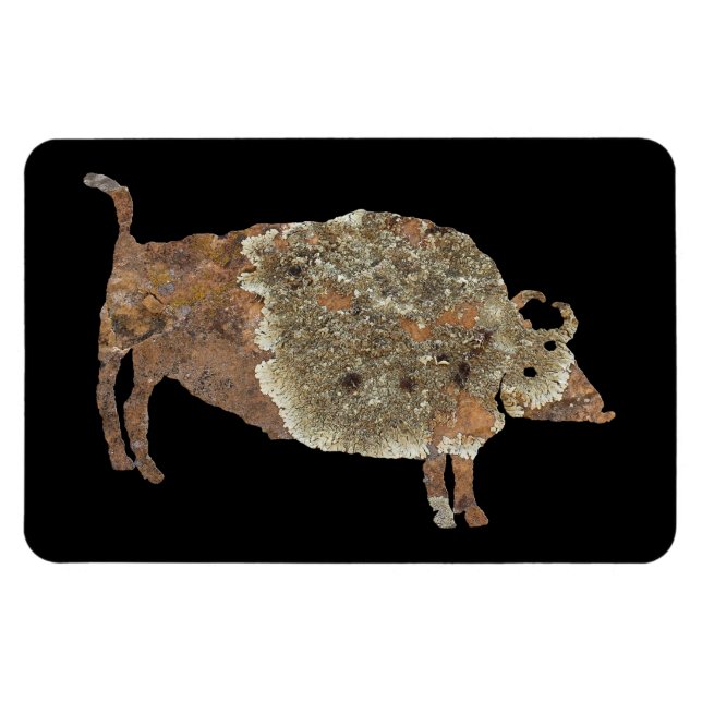 Magnet Flexible Pétroglyphe spirituelle de Buffalo (Horizontal)