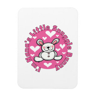 Magnet Flexible Peu de lapin du câlin de Nana