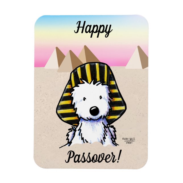 Magnet Flexible Pharaon Westie (Vertical)