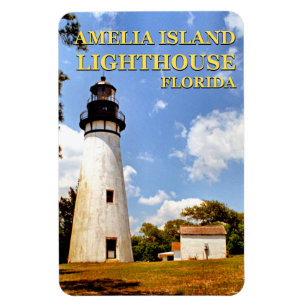 Magnet Flexible Phare d'Amelia Island, aimant de la Floride Flexi