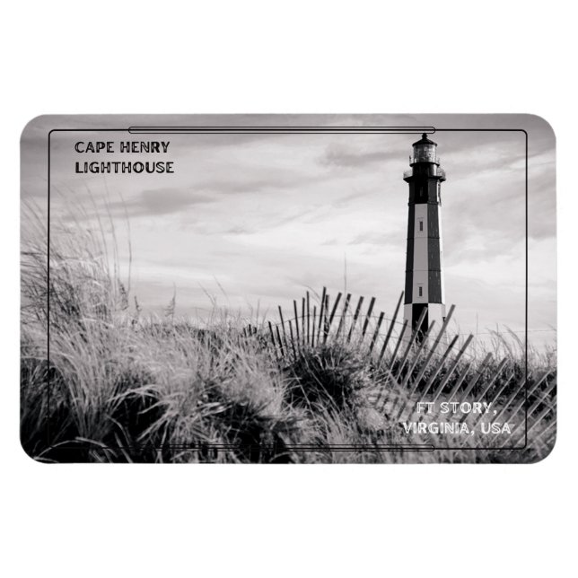 Magnet Flexible Phare de Cape Henry (Horizontal)