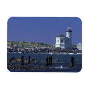 Magnet Flexible phare de Coquille, Bandon, Oregon, États-Unis, NA