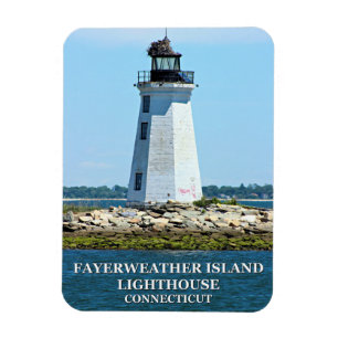 Magnet Flexible Phare de Fayerweather Island, Connecticut