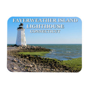 Magnet Flexible Phare de Fayerweather Island, Connecticut