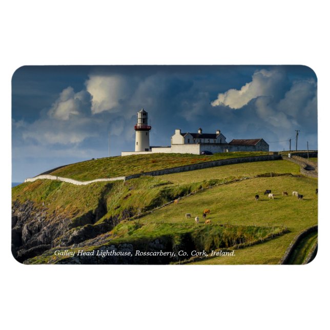 Magnet Flexible Phare de Galley Head, Comté de Cork Irlande (Horizontal)