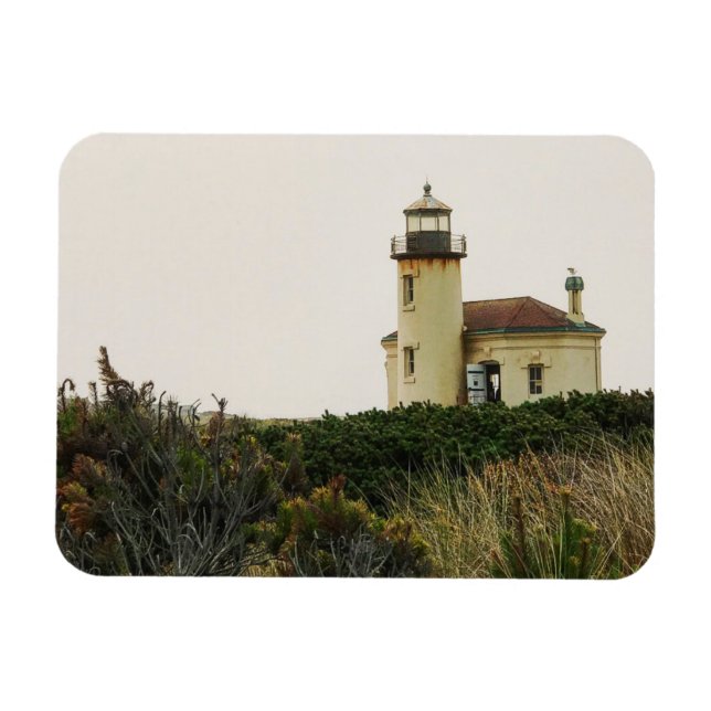 Magnet Flexible Phare de la rivière Coquille, OU (Horizontal)