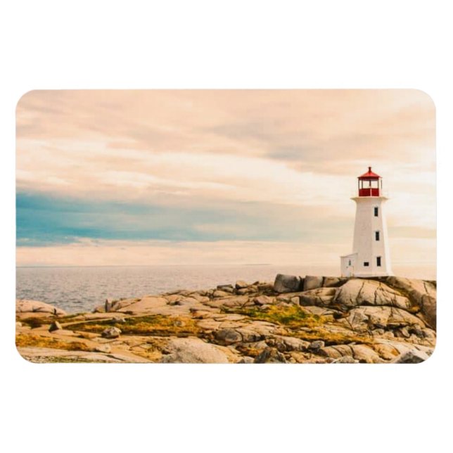 Magnet Flexible Phare de Nouvelle-Écosse stylisé (Horizontal)