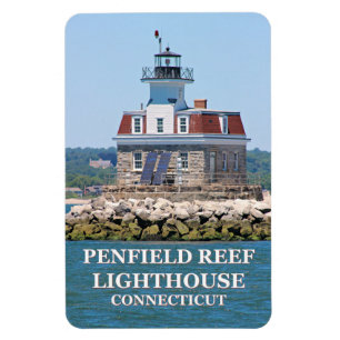 Magnet Flexible Phare de Penfield Reef, Connecticut Flexi