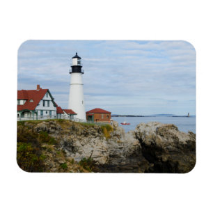 Magnet Flexible Phare de Portland Headlight sur une côte rocheuse