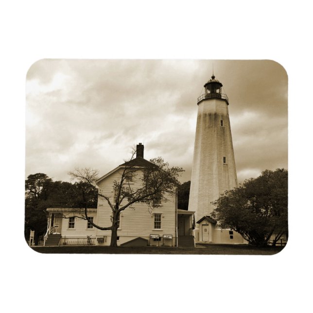 Magnet Flexible Phare de Sandy Hook (Horizontal)