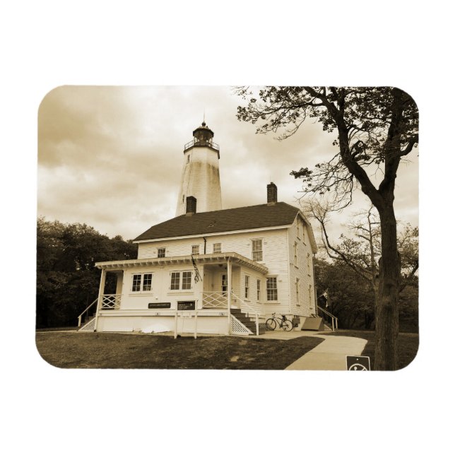 Magnet Flexible Phare de Sandy Hook (Horizontal)
