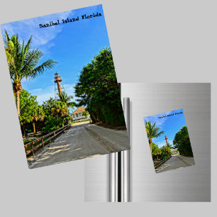 Magnet Flexible Phare de Sanibel Island Floride Côte du Golfe