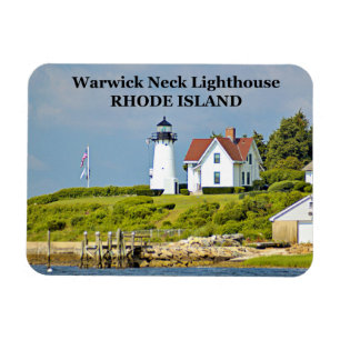 Magnet Flexible Phare de Warwick Neck, Rhode Island