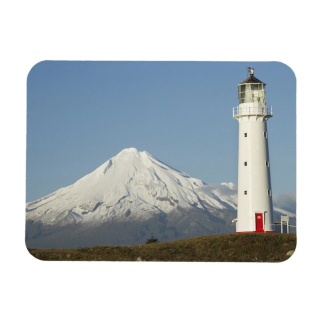 Magnet Flexible Phare du cap Egmont et mont Taranaki / Mt (Horizontal)