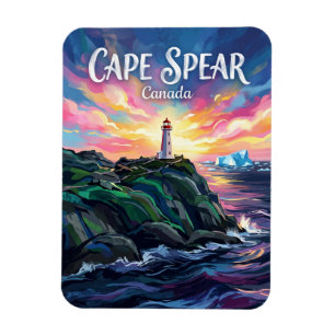Magnet Flexible Phare du cap Spear Canada