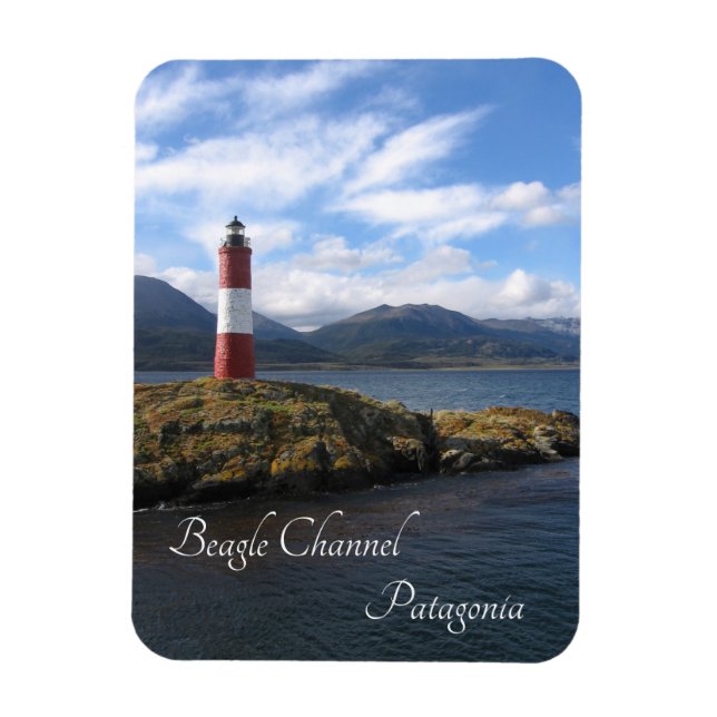Magnet Flexible Phare éloigné, Chaîne Beagle, Patagonie (Vertical)