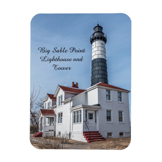 Magnet Flexible Phare et tour de Big Sable Point (Vertical)
