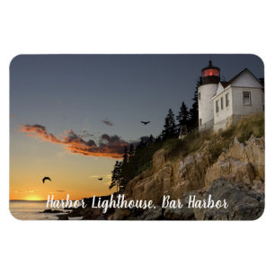Magnet Flexible Phare pittoresque Bar Harbour