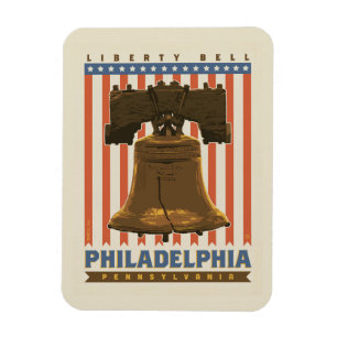 Magnet Flexible Philadelphie   Liberty Bell
