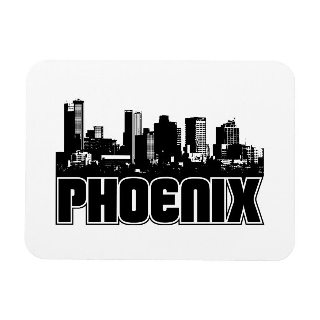 Magnet Flexible Phoenix Skyline (Horizontal)