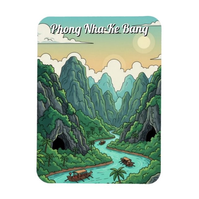 Magnet Flexible Phong Nha-Ke Bang, Viêt Nam (Vertical)