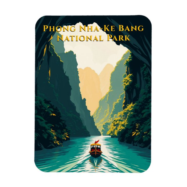 Magnet Flexible Phong Nha Viêt Nam Voyage (Vertical)