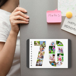 Magnet Flexible Photo Collage dans le numéro 70 - 70e anniversaire