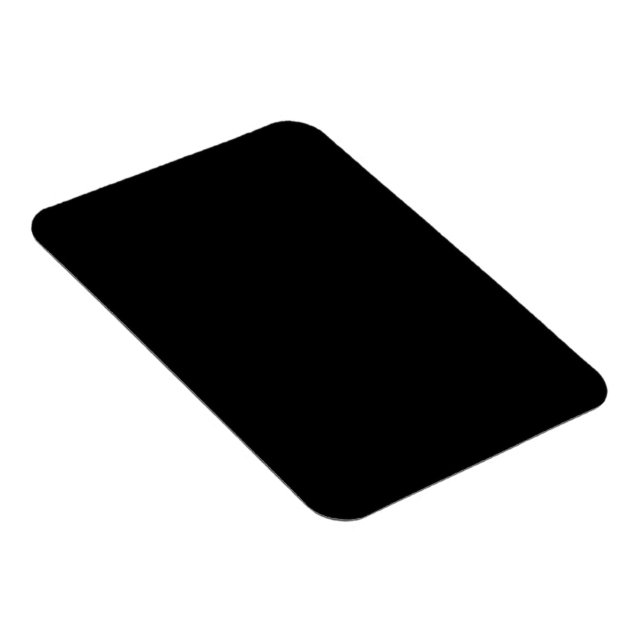 Magnet Flexible Photo couleur noire 3 x 4 pouces (Côté Droit)