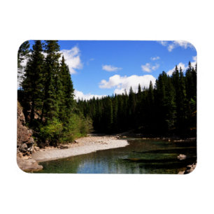 Magnet Flexible Photo de Canoe Meadows Kananaskis Canada