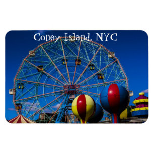 Magnet Flexible Photo de Coney Island New York City