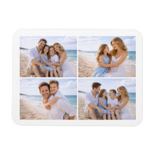 Magnet Flexible Photo de famille personnalisée