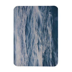 Magnet Flexible Photo de gros plan de rides sur l'eau de mer