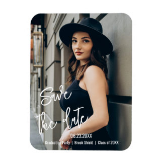 Magnet Flexible Photo de la partie Graduation de script personnali