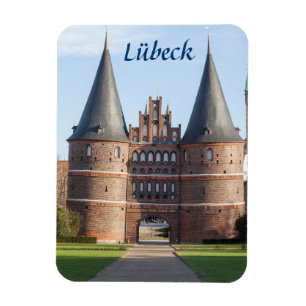 Magnet Flexible Photo de Lübeck Holstentor Gate