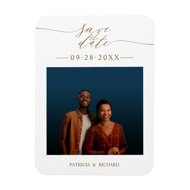 Magnet Flexible Photo de mise à jour de mariage (Vertical)