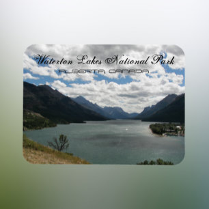 Magnet Flexible Photo de parc national de lacs Waterton