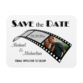 Magnet Flexible Photo Film Strip Enregistrer La Date Party Favoris