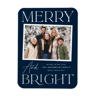 Magnet Flexible Photo moderne Joyeuse et brillante