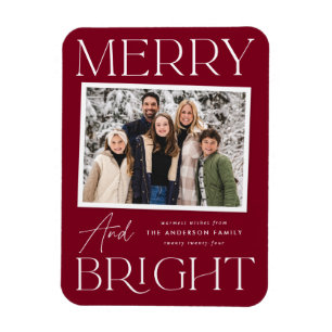 Magnet Flexible Photo moderne joyeux et lumineux