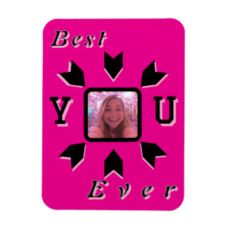 Magnet Flexible Photo personnalisable "Best You Ever" – Design pop