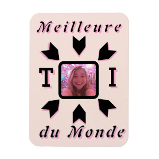 Magnet Flexible Photo personnalisable "Meilleure T