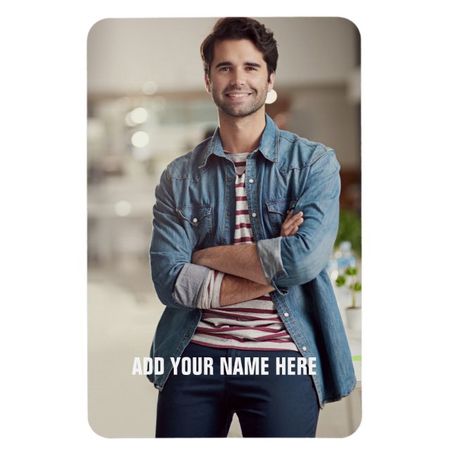 Magnet Flexible Photo personnalisée (Vertical)