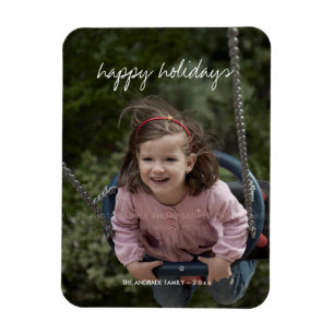 Magnet Flexible Photo personnalisée de Noël pour enfants