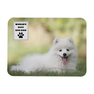 Magnet Flexible Photo personnalisée du meilleur papa de chien du m