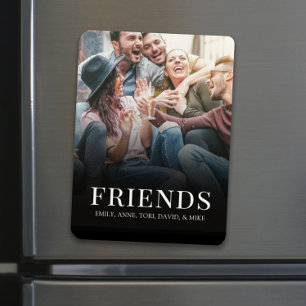 Magnet Flexible Photo personnalisée Simple Amis modernes personnal