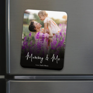 Magnet Flexible Photo personnalisée Simple maman et moi Personnali